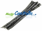 FASTER TOOLS Műanyag vezetékkötegelő fekete 360 x 4,8 mm (50db/csomag)